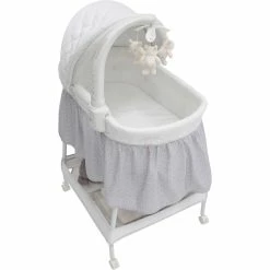 Budget 😉 Delta Children Deluxe Gliding Bassinet ⭐ -Baby toys Sales unnamed file 110
