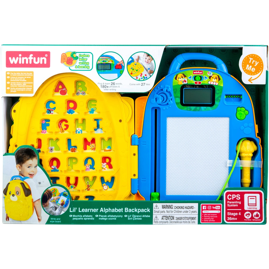 Brand new π Winfun Lil Learner Alphabet π Backpack π 3 Brand new π Winfun Lil Learner Alphabet π Backpack π