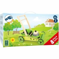 Coupon 👍 Other Brands Small Foot Wooden Toys Lawn Mower And Baby Walker Playset 🧨