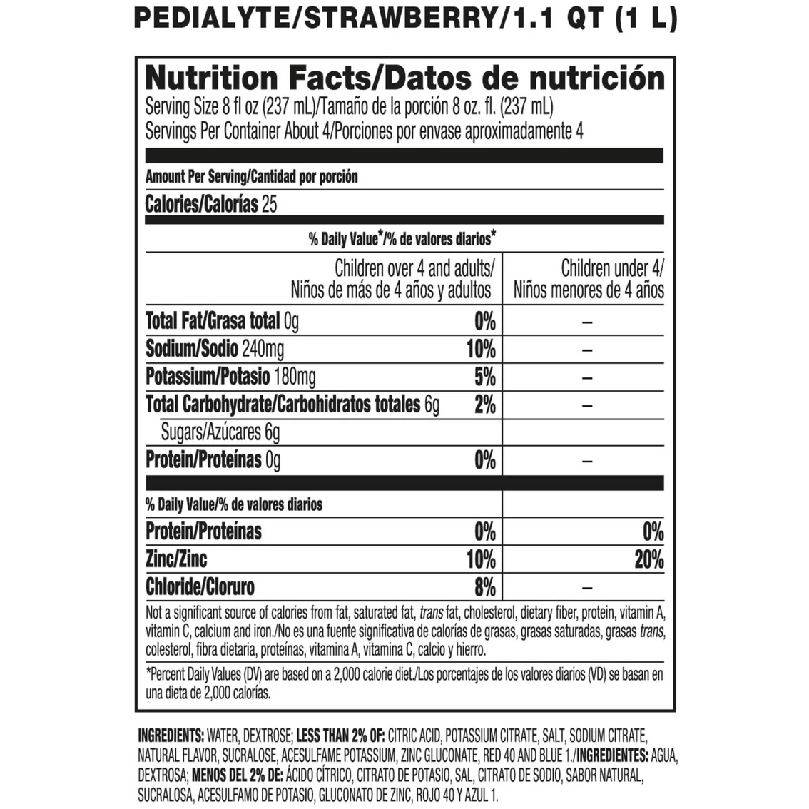 Outlet π Pedialyte Advanced Care Strawberry 1.1 Qt. π 4 Outlet π Pedialyte Advanced Care Strawberry 1.1 Qt. π - Image 2