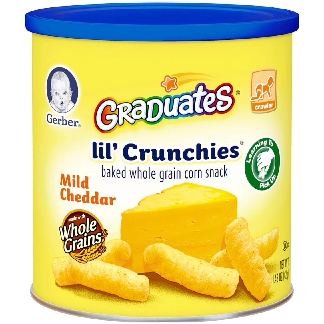 Promo π€© Gerber Graduates Lil' Crunchies Mild Cheddar 1.48 Oz. Corn Snack π 3 Promo π€© Gerber Graduates Lil' Crunchies Mild Cheddar 1.48 Oz. Corn Snack π
