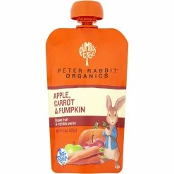Buy 🔥 Peter Rabbit Organics Apple, Carrot And Pumpkin Fruit And Veggie Snack Pouch ⭐