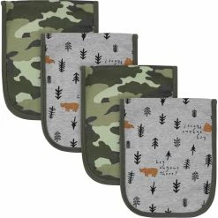 Top 10 ❤️ Gerber Infant Boys Bear Interlock/Terry Burpcloths ⌛
