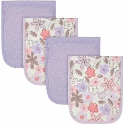 Flash Sale 👍 Gerber Interlock/Terry Burp Cloths 4 Pk. 🤩