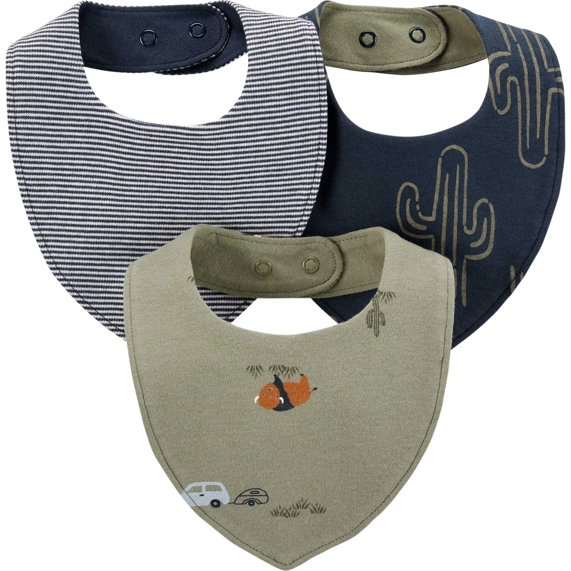 Brand new π Carter's Infant Boys 3 Pk. Bandana Bibs β 3 Brand new π Carter's Infant Boys 3 Pk. Bandana Bibs β