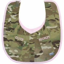 Top 10 👍 Trooper Clothing Infant 👧 Girls Multicam Cute Recruit Uniform Bib 😍