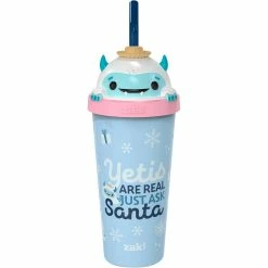 Outlet ❤️ Zak Holiday Snow Buddy Super Sipper Tumbler 18 Oz. 🔔