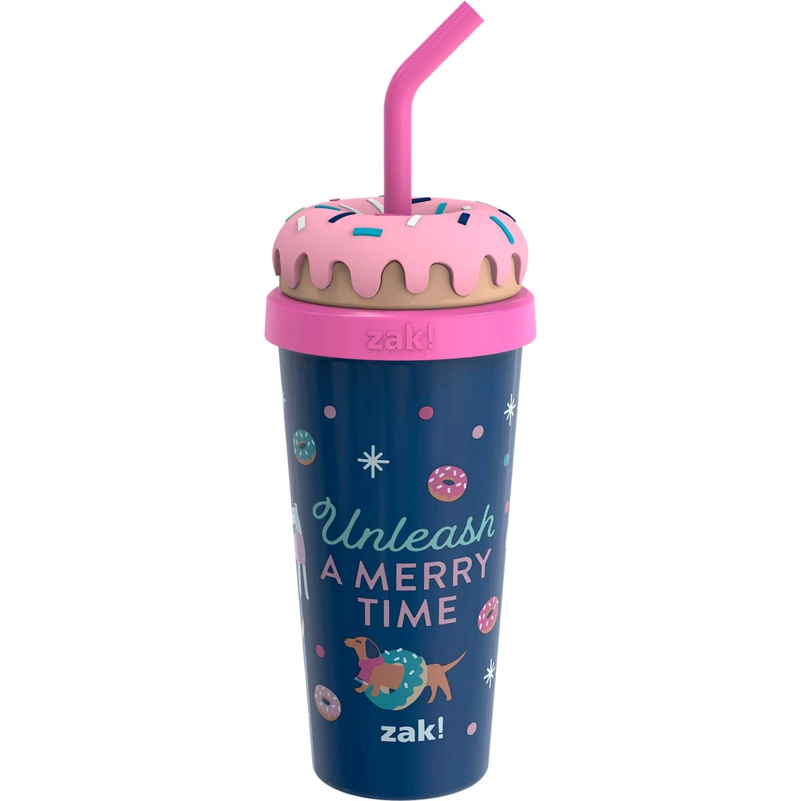 Budget π Zak Holiday Donut Super Sipper Tumbler 18 Oz. β 3 Budget π Zak Holiday Donut Super Sipper Tumbler 18 Oz. β
