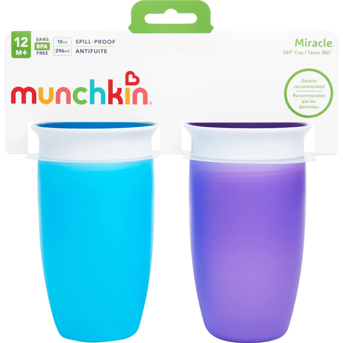 Buy π Munchkin Miracle 360 Sippy Cup 10 Oz. 2 Pk. π 3 Buy π Munchkin Miracle 360 Sippy Cup 10 Oz. 2 Pk. π