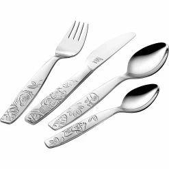 Top 10 🧨 Zwilling JA Henckels Zwilling J. A. Henckels Twin Kids Jungle 4 Pc. 18/10 Stainless Steel Flatware Set 🤩