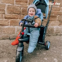 Best Pirce 🔔 SmarTrike STR3 Blue 6 In 1 Stroller Tricycle ⭐ -Baby toys Sales unnamed file 561