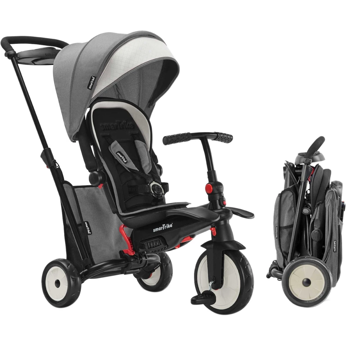 Best deal π₯ SmarTrike STR5 Gray 6 In 1 Stroller Tricycle π 4 Best deal π₯ SmarTrike STR5 Gray 6 In 1 Stroller Tricycle π - Image 2