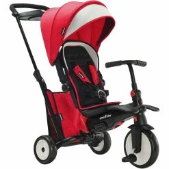 Coupon 😀 SmarTrike STR5 Red 6 In 1 Stroller Tricycle 🛒