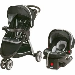 Cheap 🌟 Graco FastAction Fold Sport Click Connect Travel System 🎉