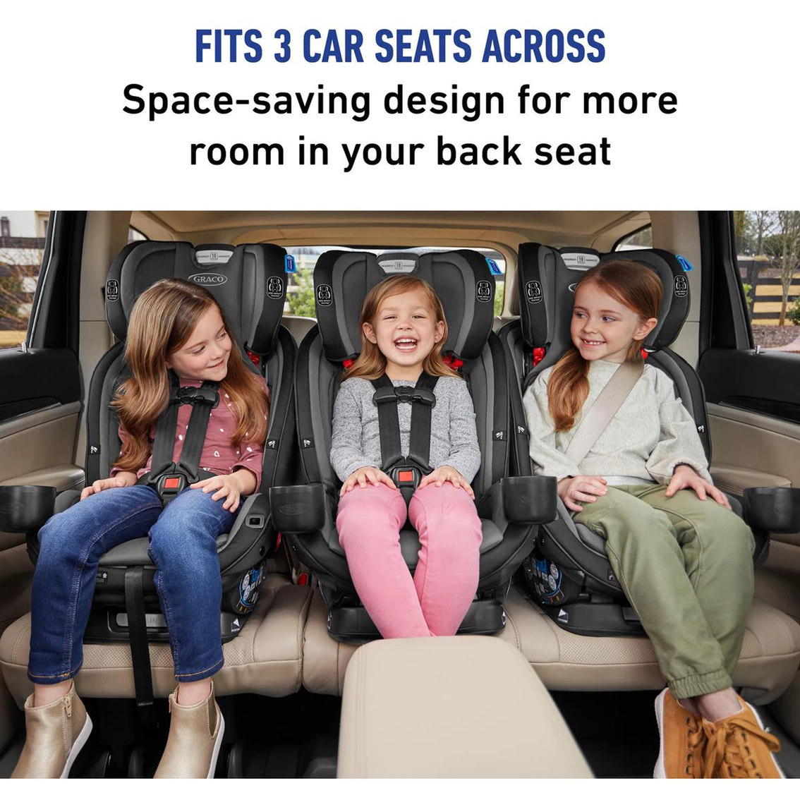 Budget π Graco SlimFit3 LX 3 In 1 Convertible Car Seat, Kunningham π 5 Budget π Graco SlimFit3 LX 3 In 1 Convertible Car Seat, Kunningham π - Image 3